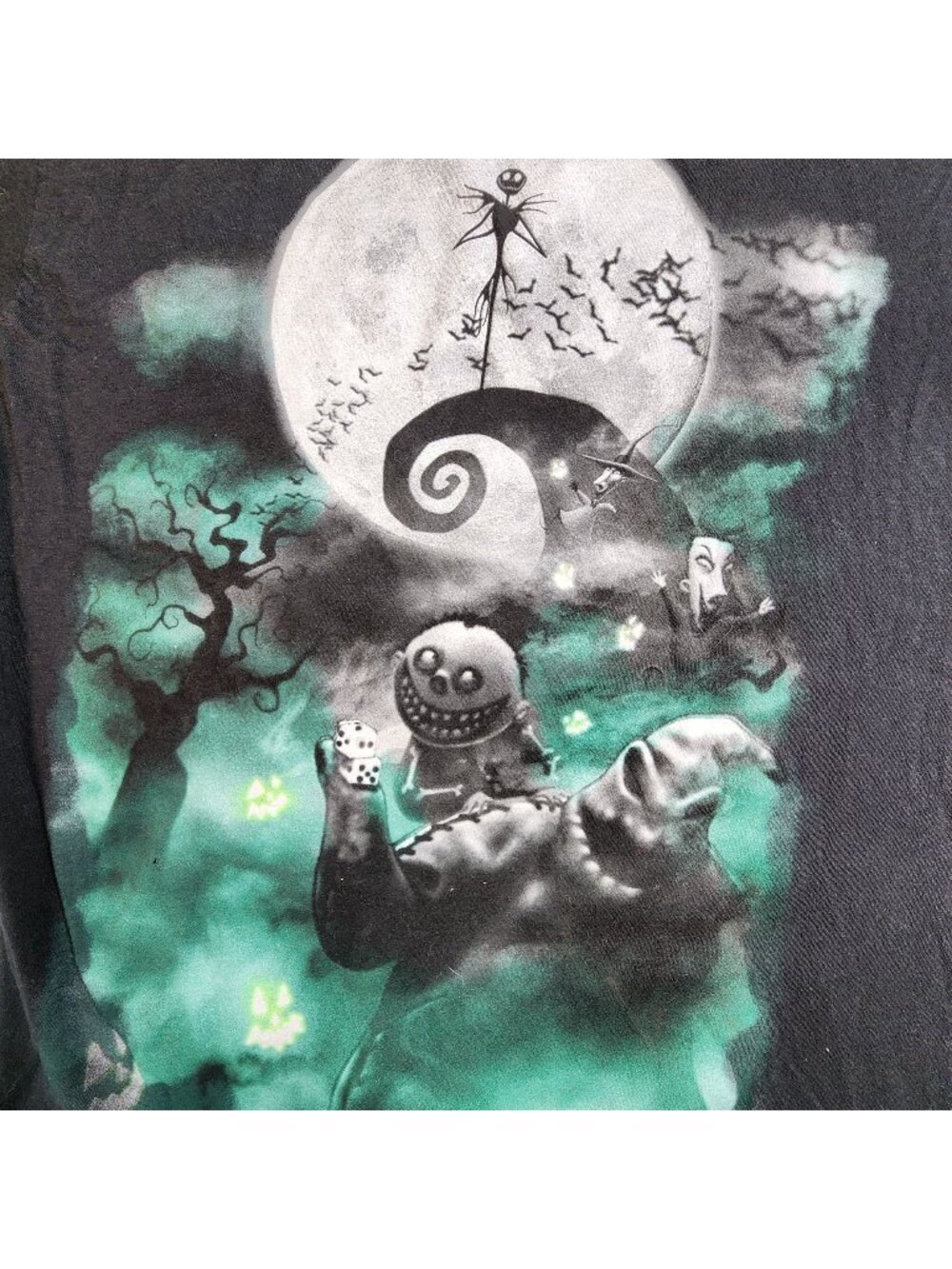 Disney Tim Burtons The Nightmare Before Christmas T-Shirt Large